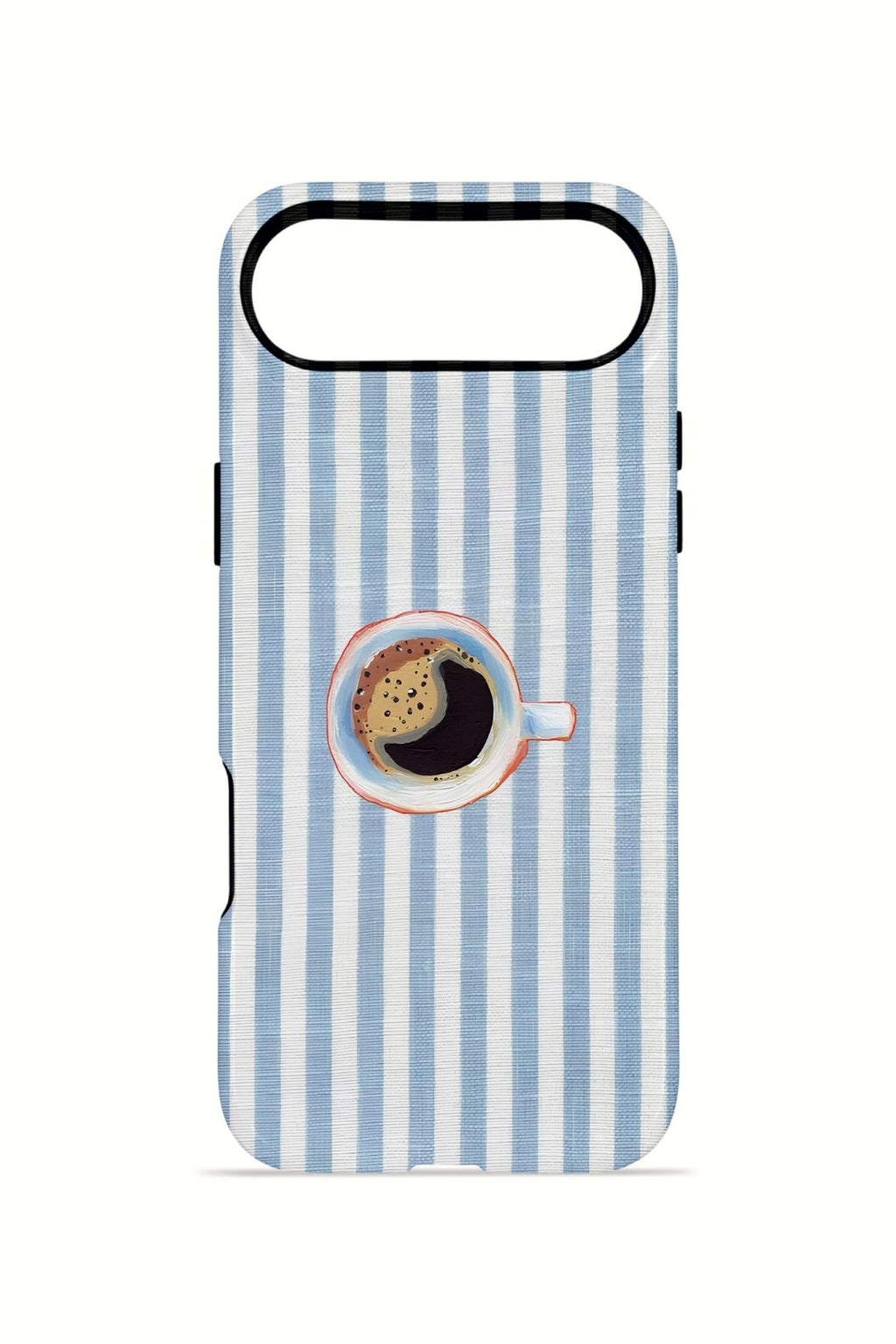 iPhone 17 Air Vorian Çift Katmanlı Kılıf Morning Coffee Stripe