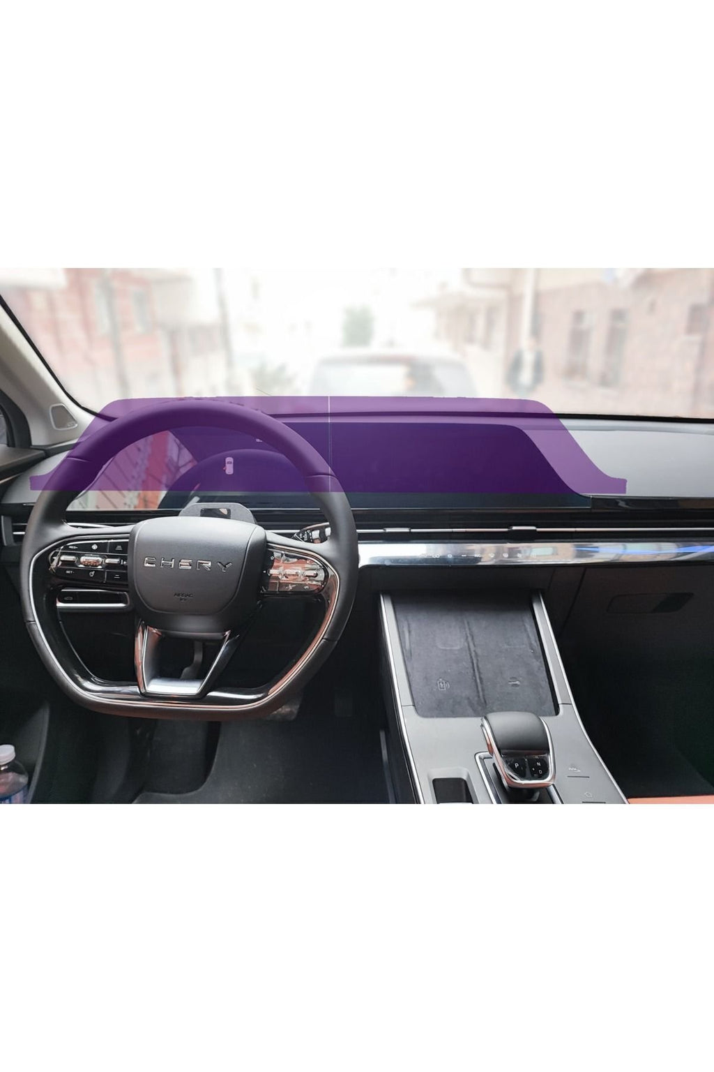 Chery Omoda 5 - Glass Ekran Koruyucu (GÖSTERGE MULTİMEDYA ÇİFT PARÇA) 9h Nano