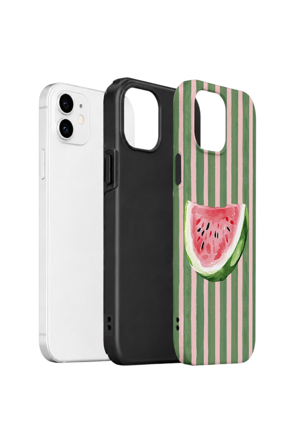iPhone 11 Vorian Çift Katmanlı Kılıf Watermelon Postcard