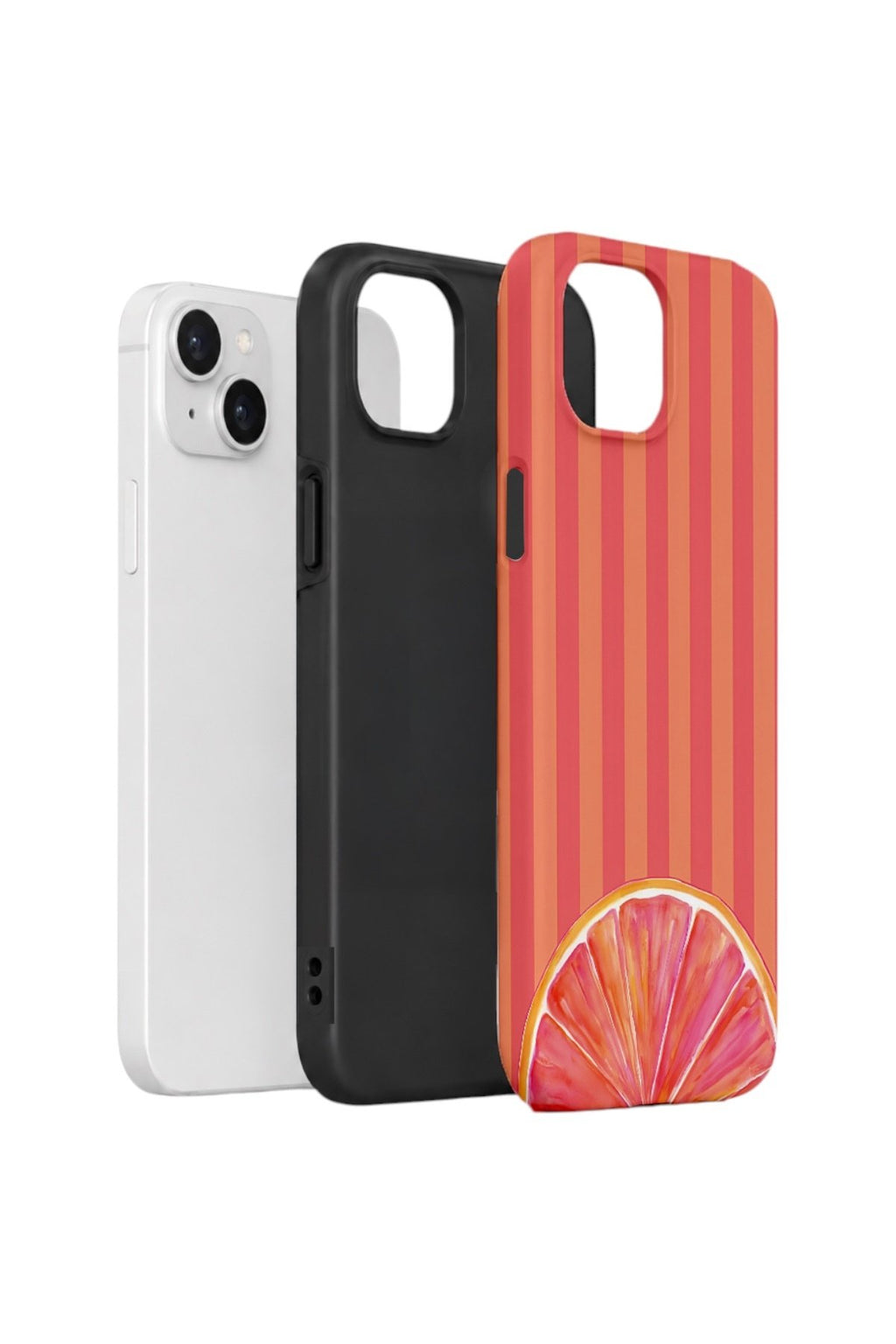 iPhone 14 Plus Vorian Çift Katmanlı Kılıf Grapefruit Sunset