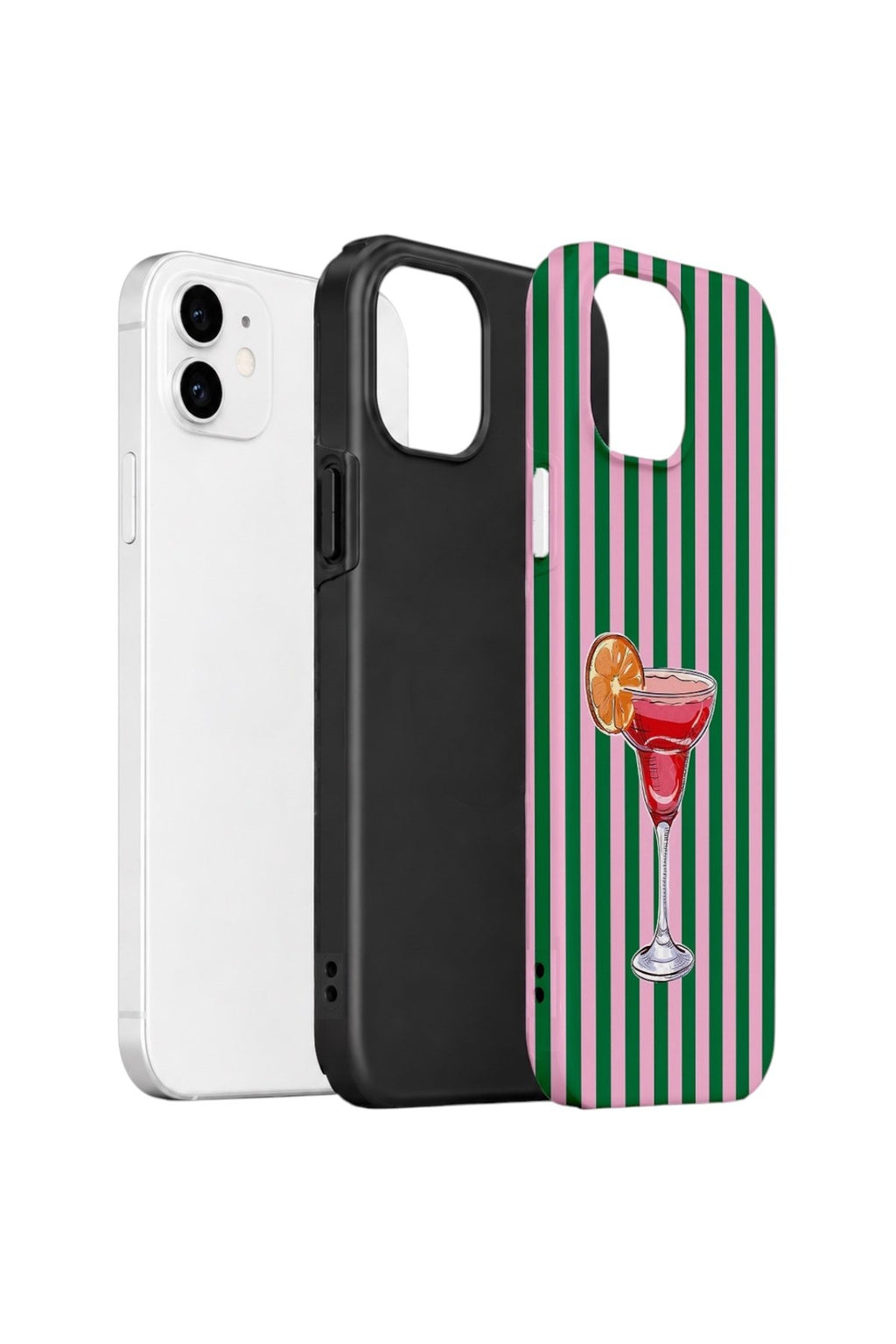 iPhone 11 Vorian Çift Katmanlı Kılıf Pink Citrus Cocktail