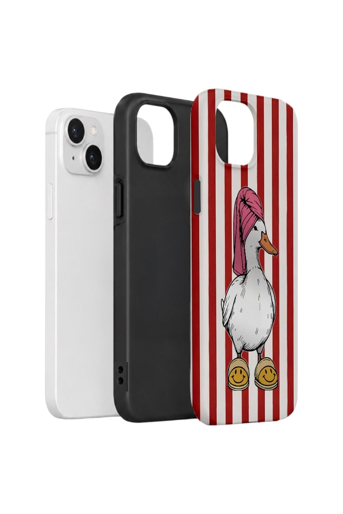 iPhone 14 Plus Vorian Çift Katmanlı Kılıf Duchess Duck