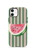 iPhone 12 Vorian Çift Katmanlı MagSafe Kılıf Watermelon Postcard