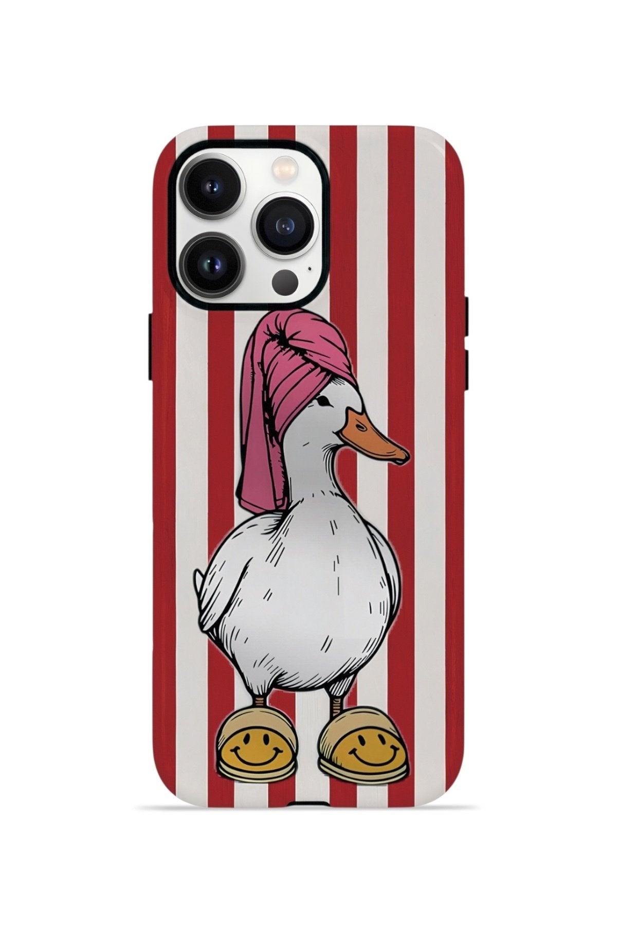 iPhone 13 Pro Max Vorian Çift Katmanlı MagSafe Kılıf Duchess Duck