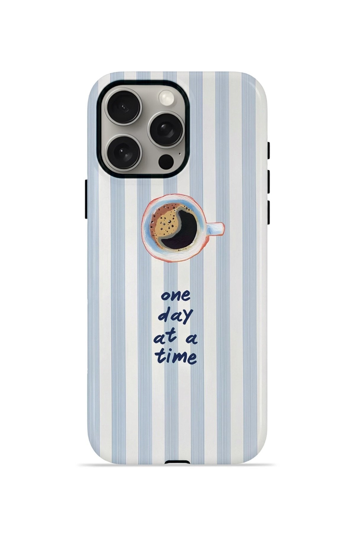 iPhone 15 Pro Max Vorian Çift Katmanlı Kılıf One Day Coffee