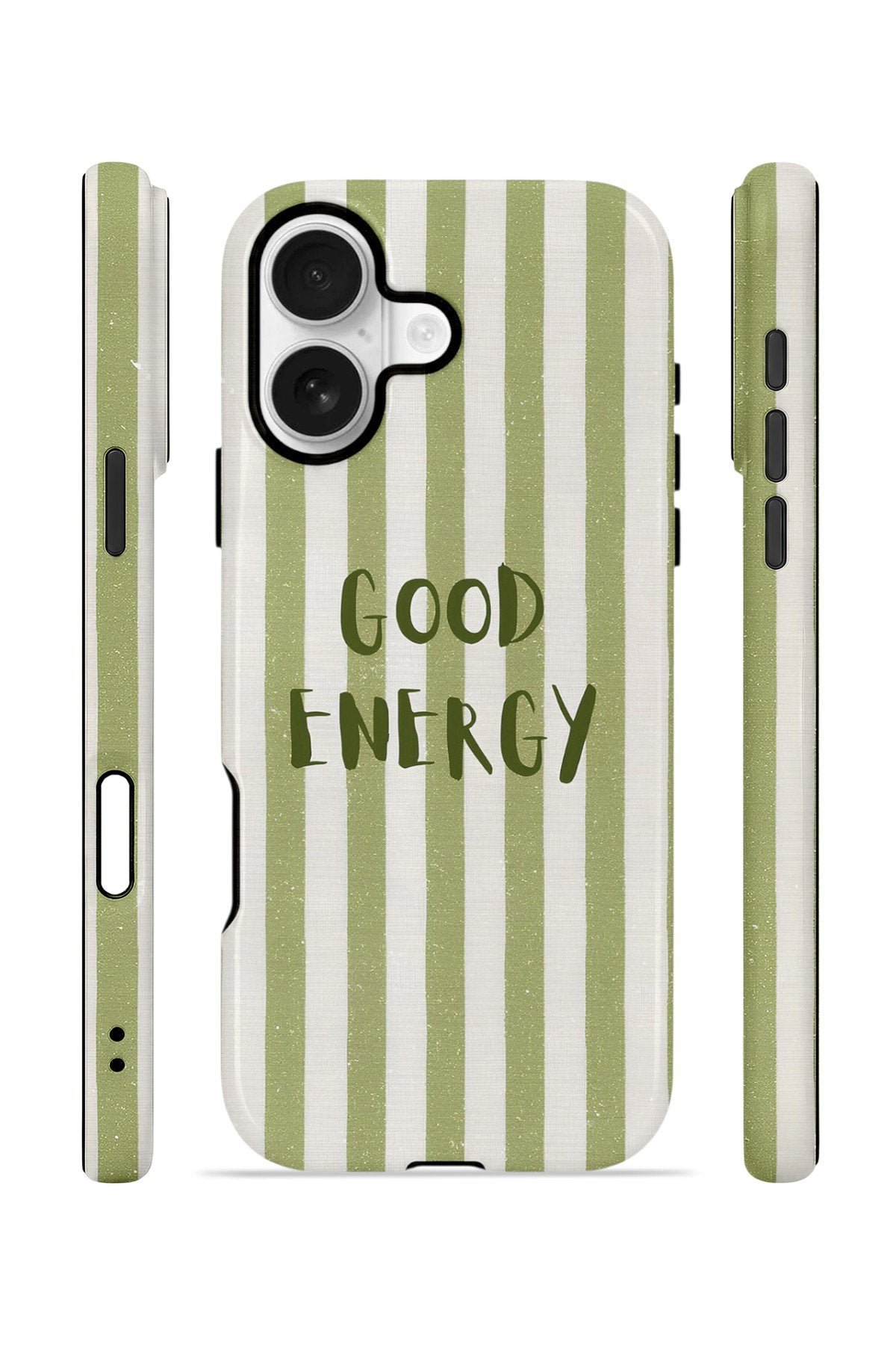iPhone 16 Plus Vorian Çift Katmanlı MagSafe Kılıf Good Energy Olive