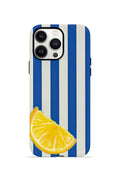 iPhone 13 Pro Max Vorian Çift Katmanlı Kılıf Lemon Coast Stripe