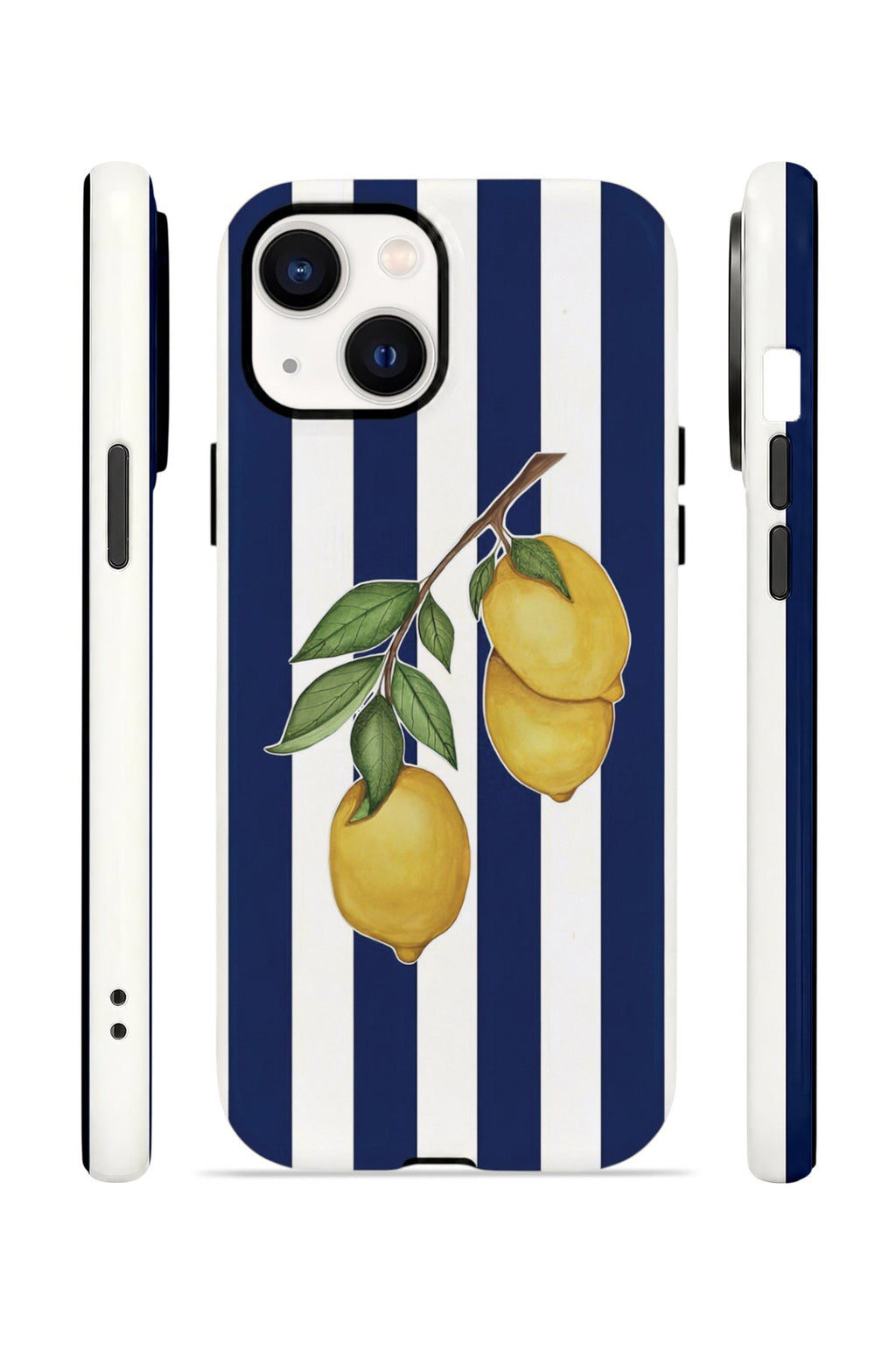 iPhone 14 Plus Vorian Çift Katmanlı Kılıf Amalfi Lemon Branch