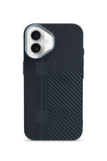 Nox Craft iPhone 16 MagSafe Karbon Kılıf Blackform