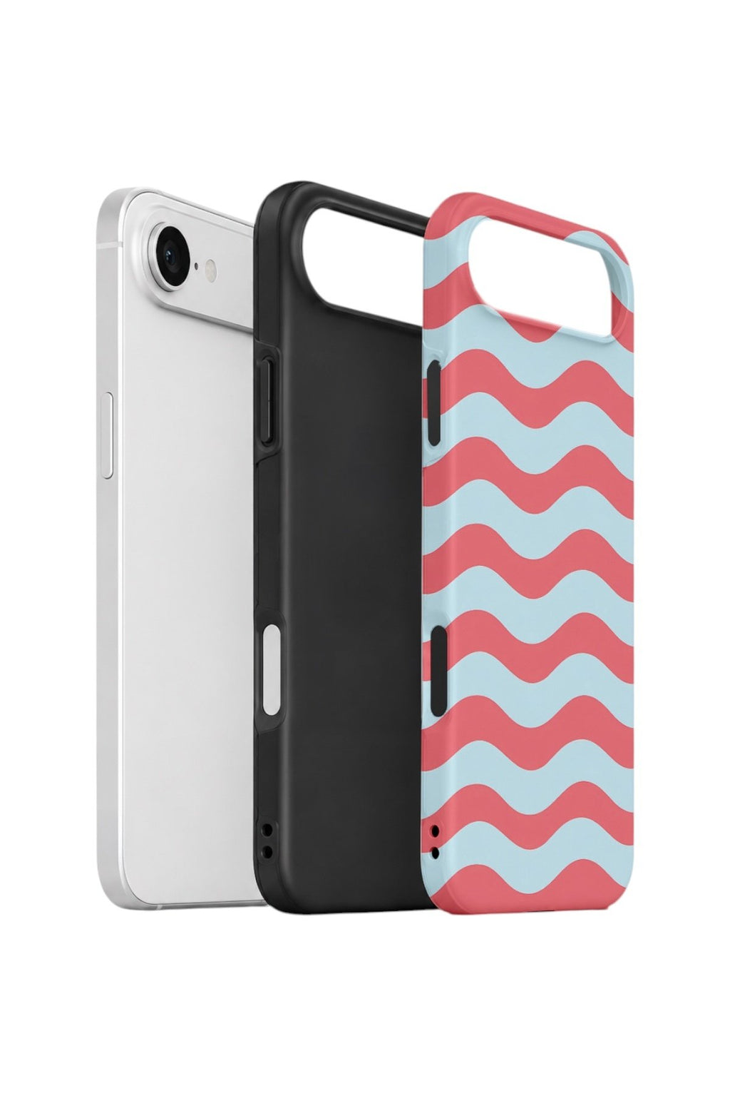 iPhone 17 Air Vorian Çift Katmanlı Kılıf Retro Wave Candy