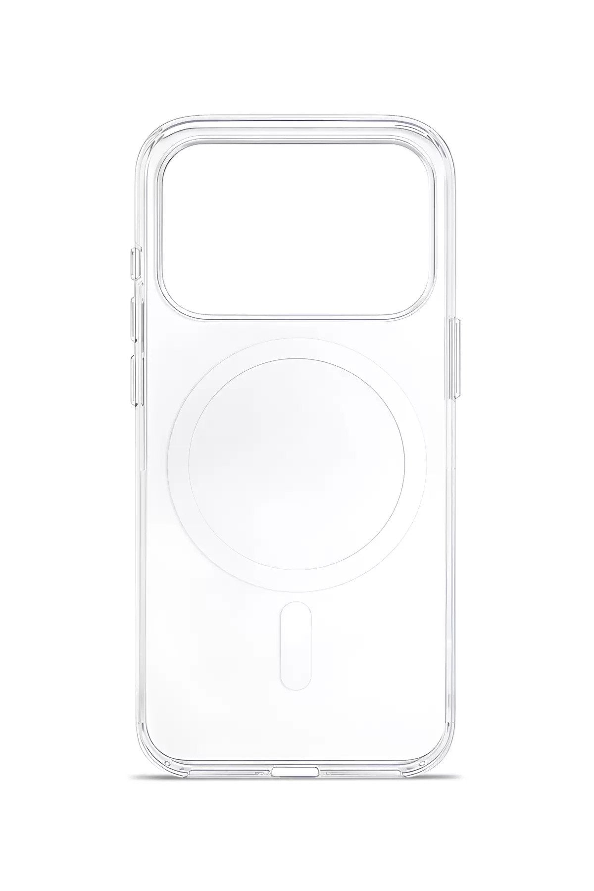 iPhone 17 Pro Max AuraShield MagSafe Kılıf Ice White Edge