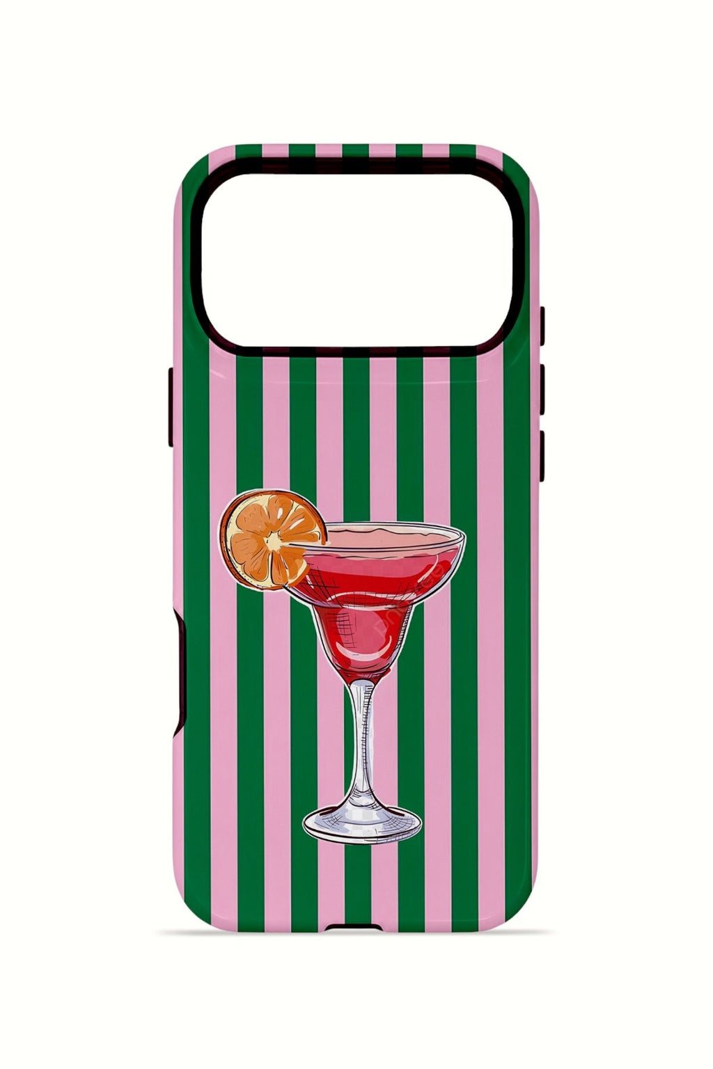 iPhone 17 Pro Max Vorian Çift Katmanlı Kılıf Pink Citrus Cocktail