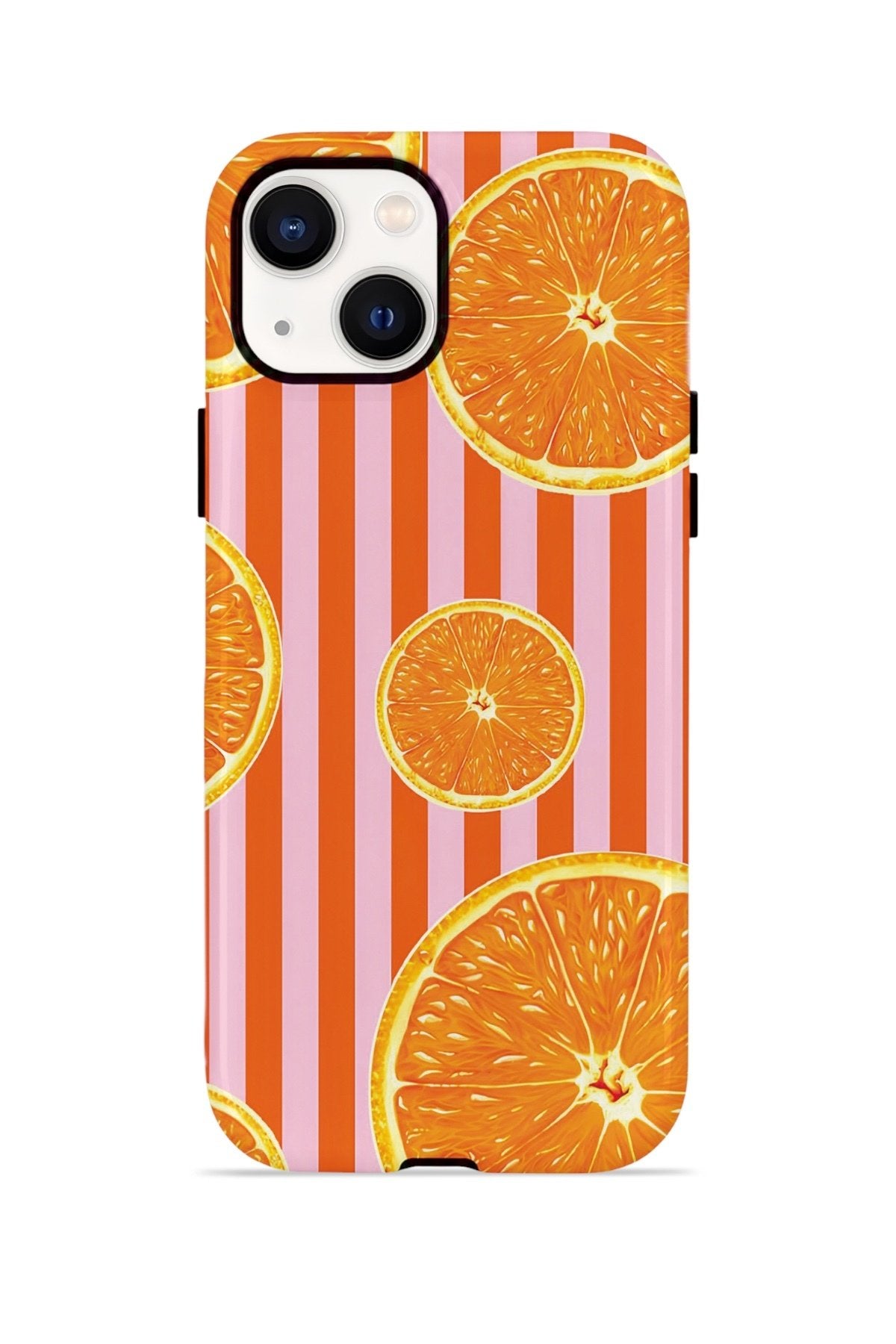 iPhone 14 Vorian Çift Katmanlı Kılıf Sunset Orange Grove