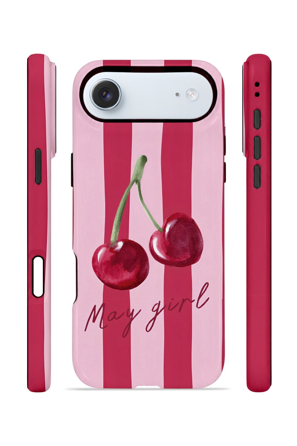 iPhone 17 Air Vorian Çift Katmanlı Kılıf Cherry Girl