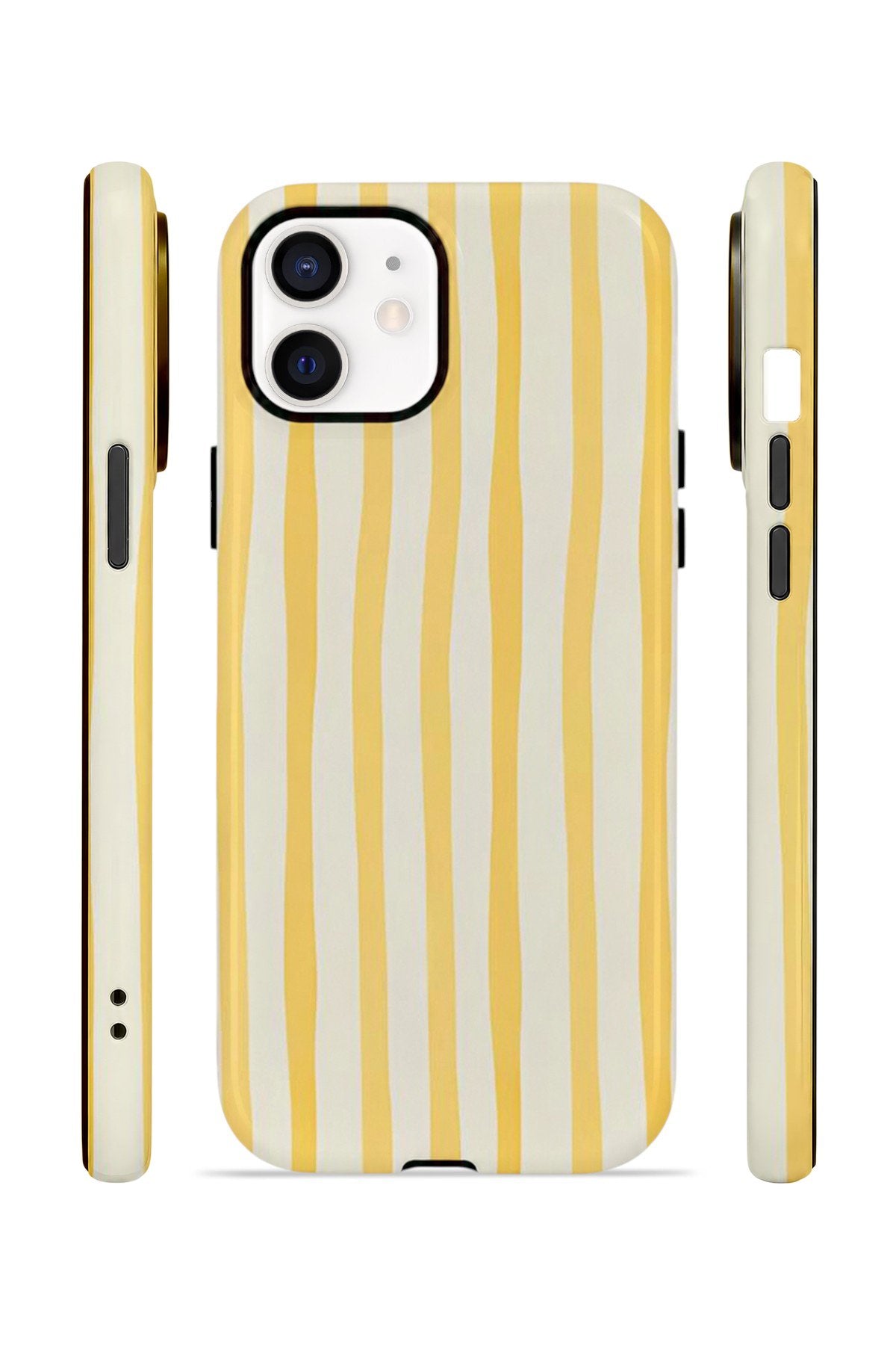 iPhone 11 Vorian Çift Katmanlı MagSafe Kılıf Buttercream Riviera