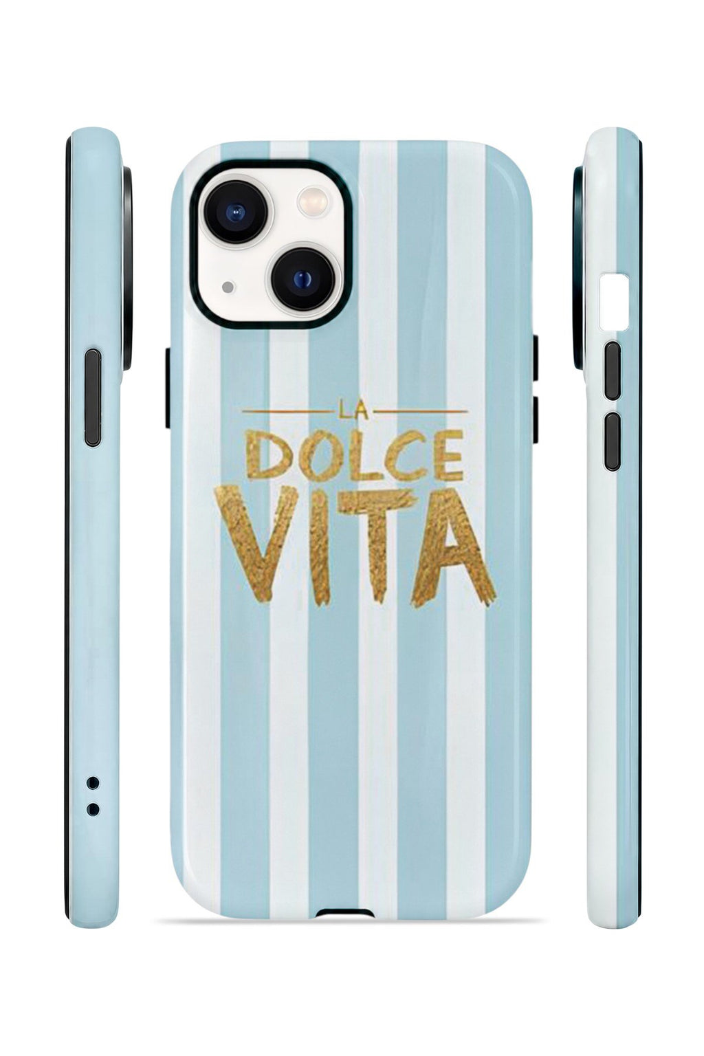 iPhone 14 Vorian Çift Katmanlı Kılıf La Dolce Vita Blue