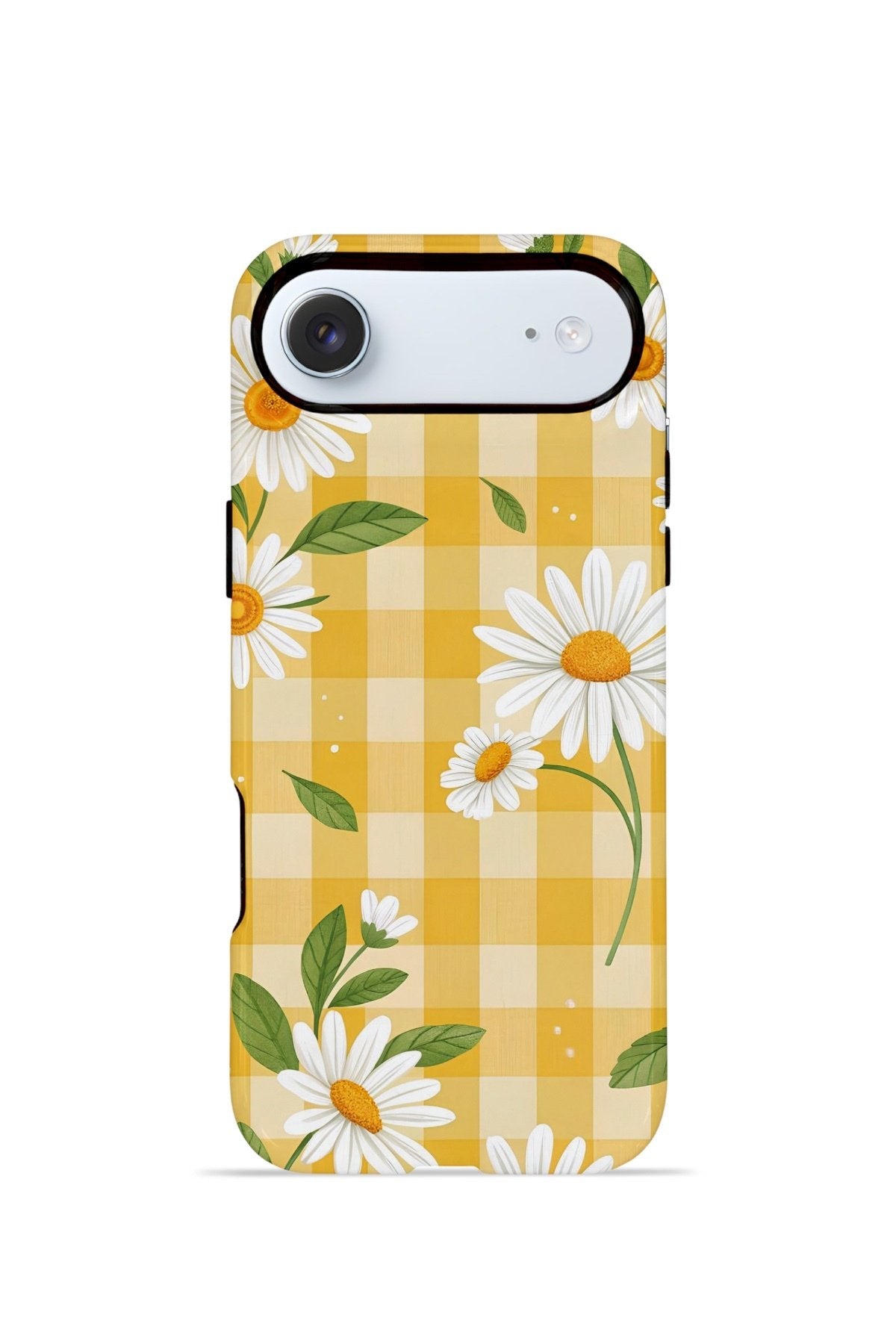 iPhone 17 Air Vorian Çift Katmanlı Kılıf Daisy Picnic Gingham