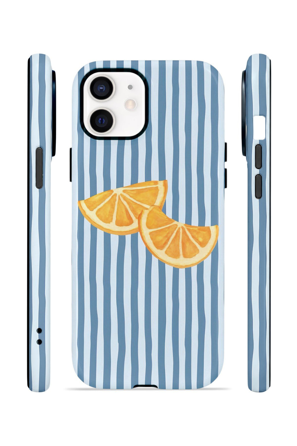 iPhone 11 Vorian Çift Katmanlı Kılıf Blue Orange Slices