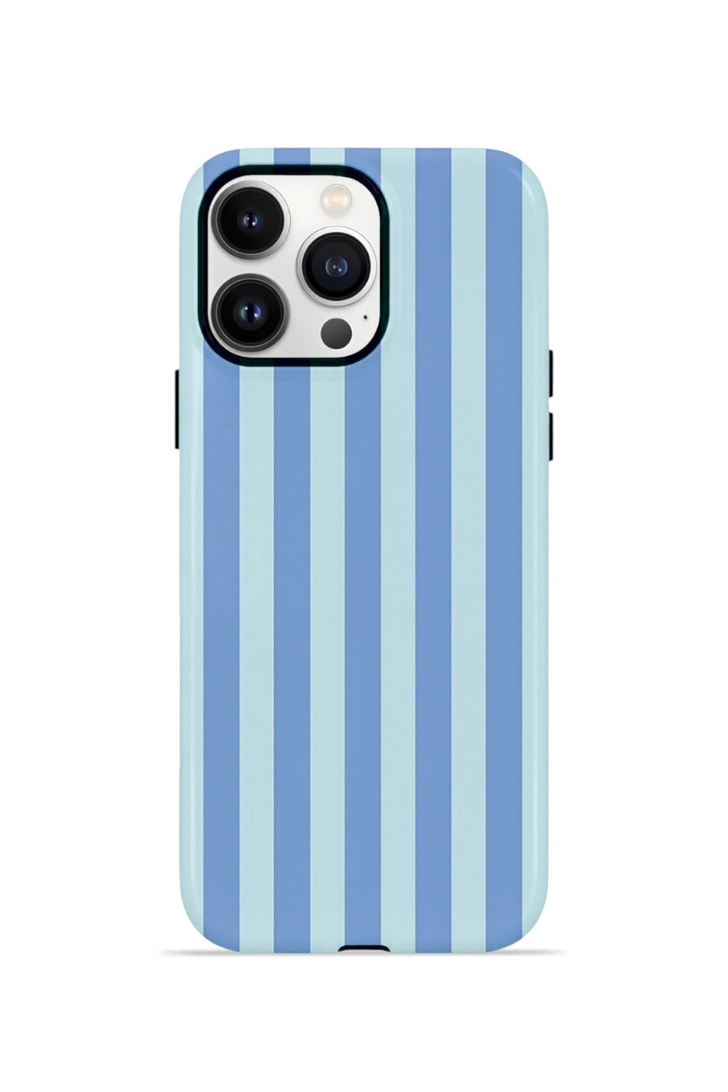 iPhone 14 Pro Max Vorian Çift Katmanlı Kılıf Blue Gelato Stripe