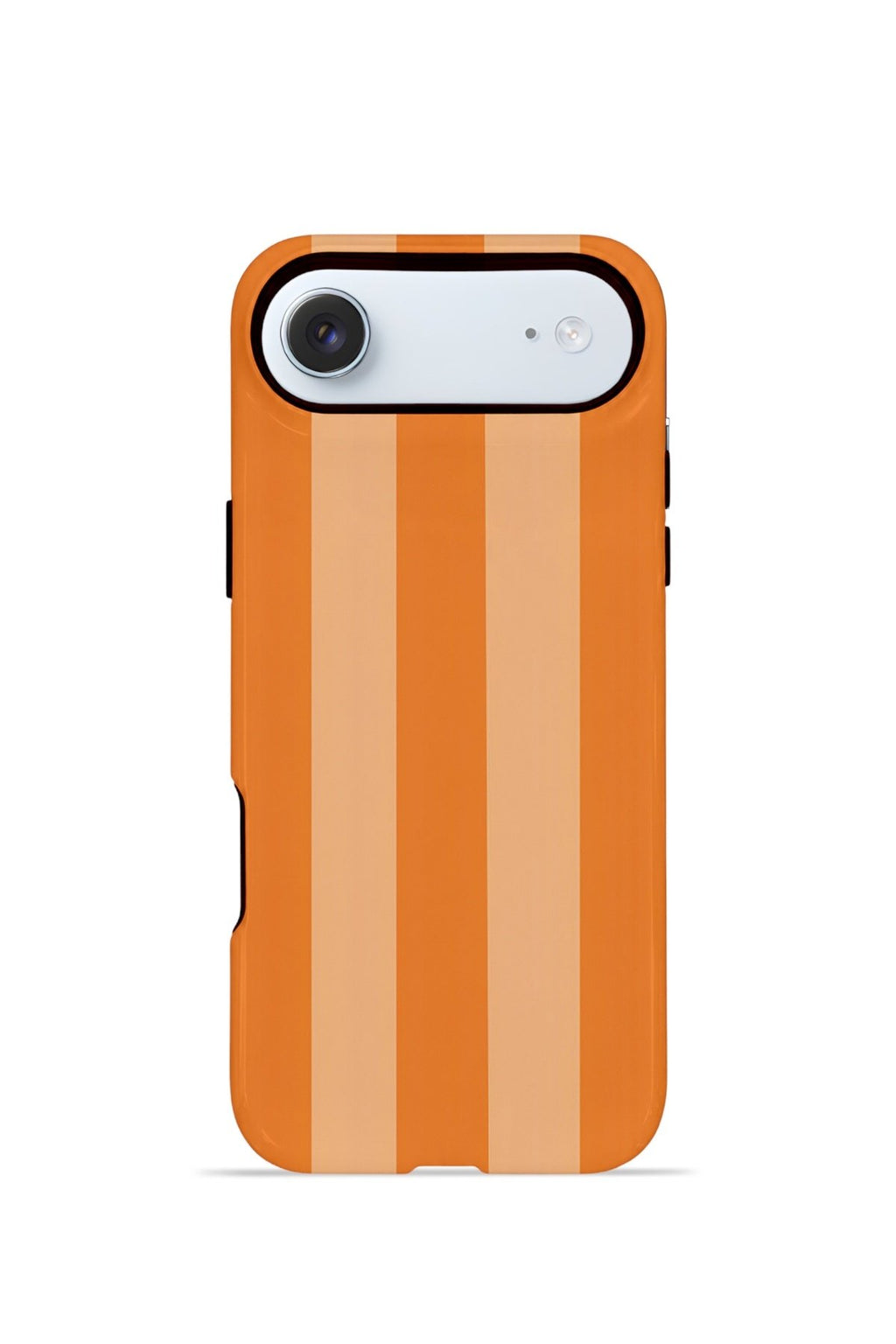 iPhone 17 Air Vorian Çift Katmanlı MagSafe Kılıf Orange Cream Stripe