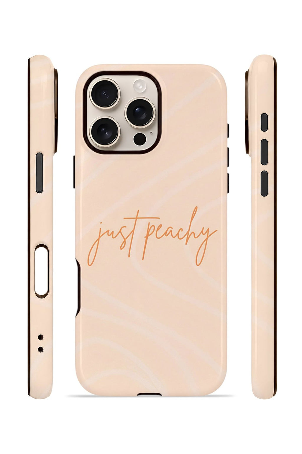iPhone 16 Pro Vorian Çift Katmanlı MagSafe Kılıf Just Peachy