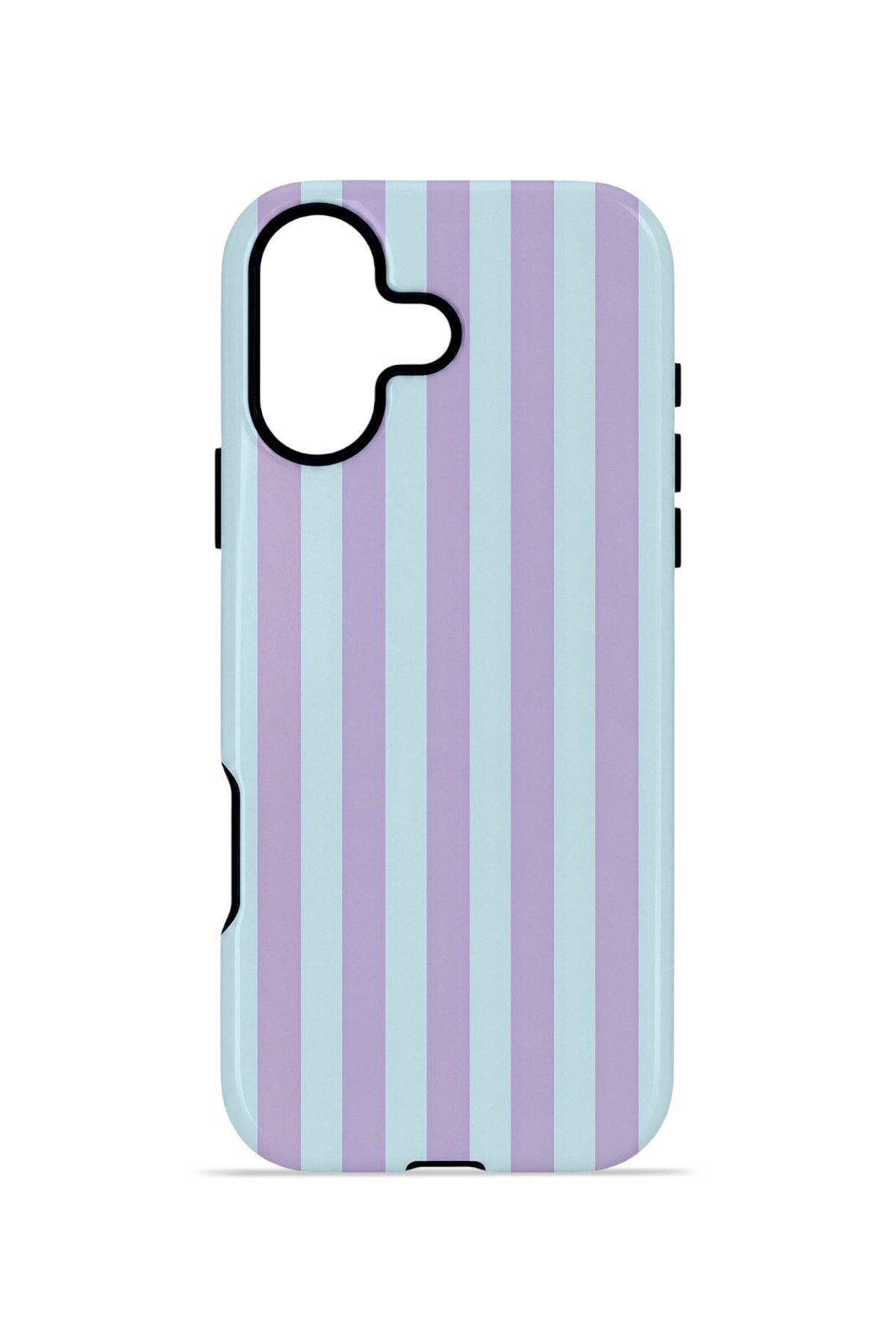 iPhone 16 Vorian Çift Katmanlı Kılıf Lilac Riviera Stripe
