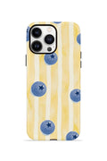 iPhone 14 Pro Max Vorian Çift Katmanlı Kılıf Blueberry Sun Stripe