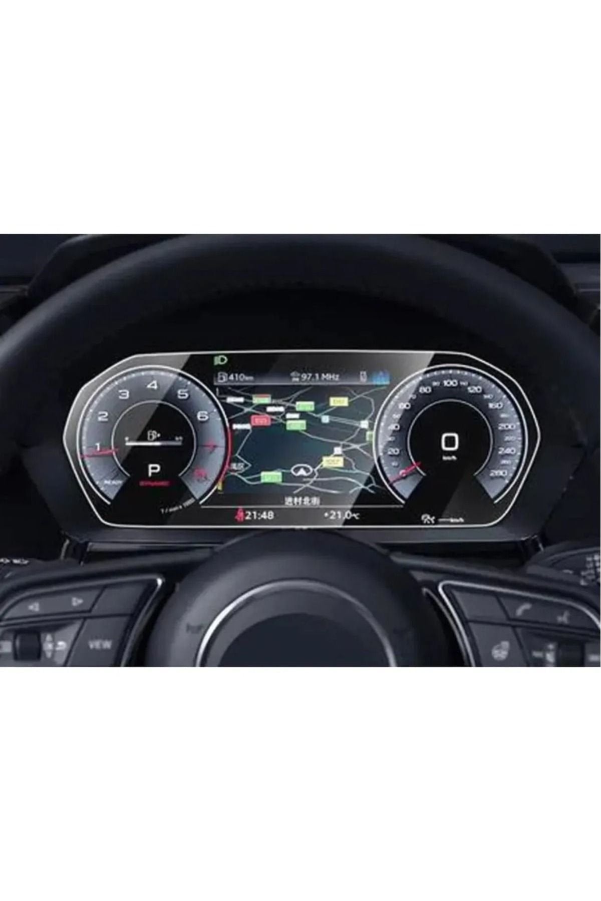 Audi A3 Dijital Hayalet Gösterge 12.3 Inç Esnek Nano Ekran Koruyucu