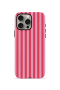 iPhone 15 Pro Max Vorian Çift Katmanlı Kılıf Raspberry Cabana