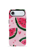 iPhone 17 Air Vorian Çift Katmanlı Kılıf Watermelon Hearts