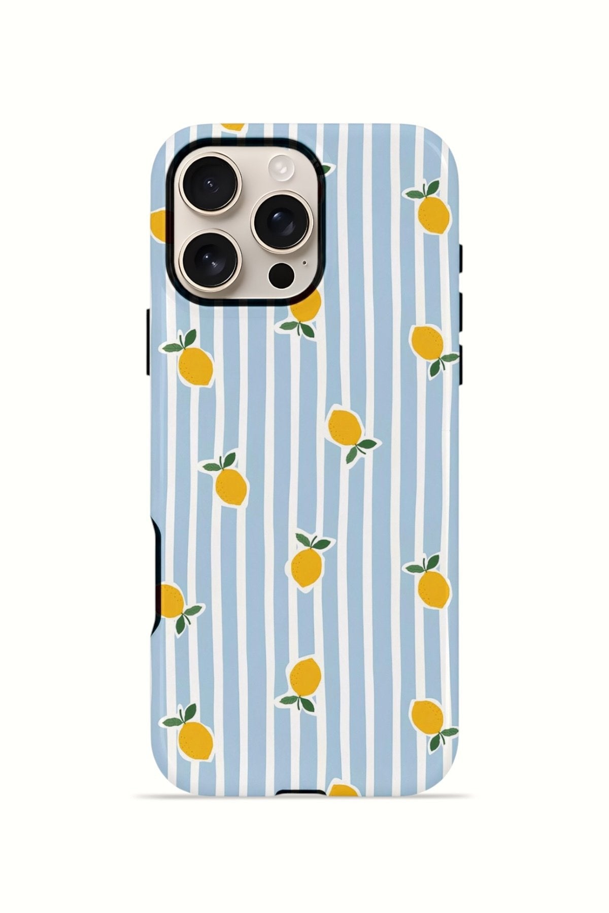 iPhone 16 Pro Vorian Çift Katmanlı MagSafe Kılıf Tiny Lemon Rain