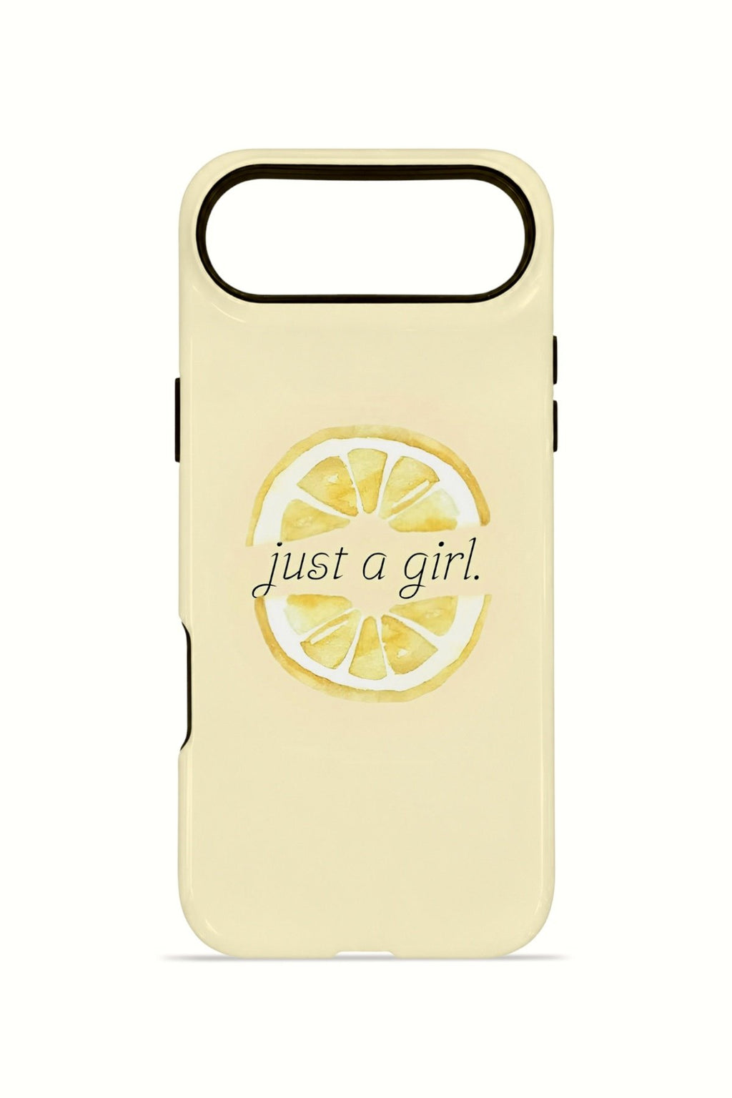 iPhone 17 Air Vorian Çift Katmanlı Kılıf Just A Girl Lemon