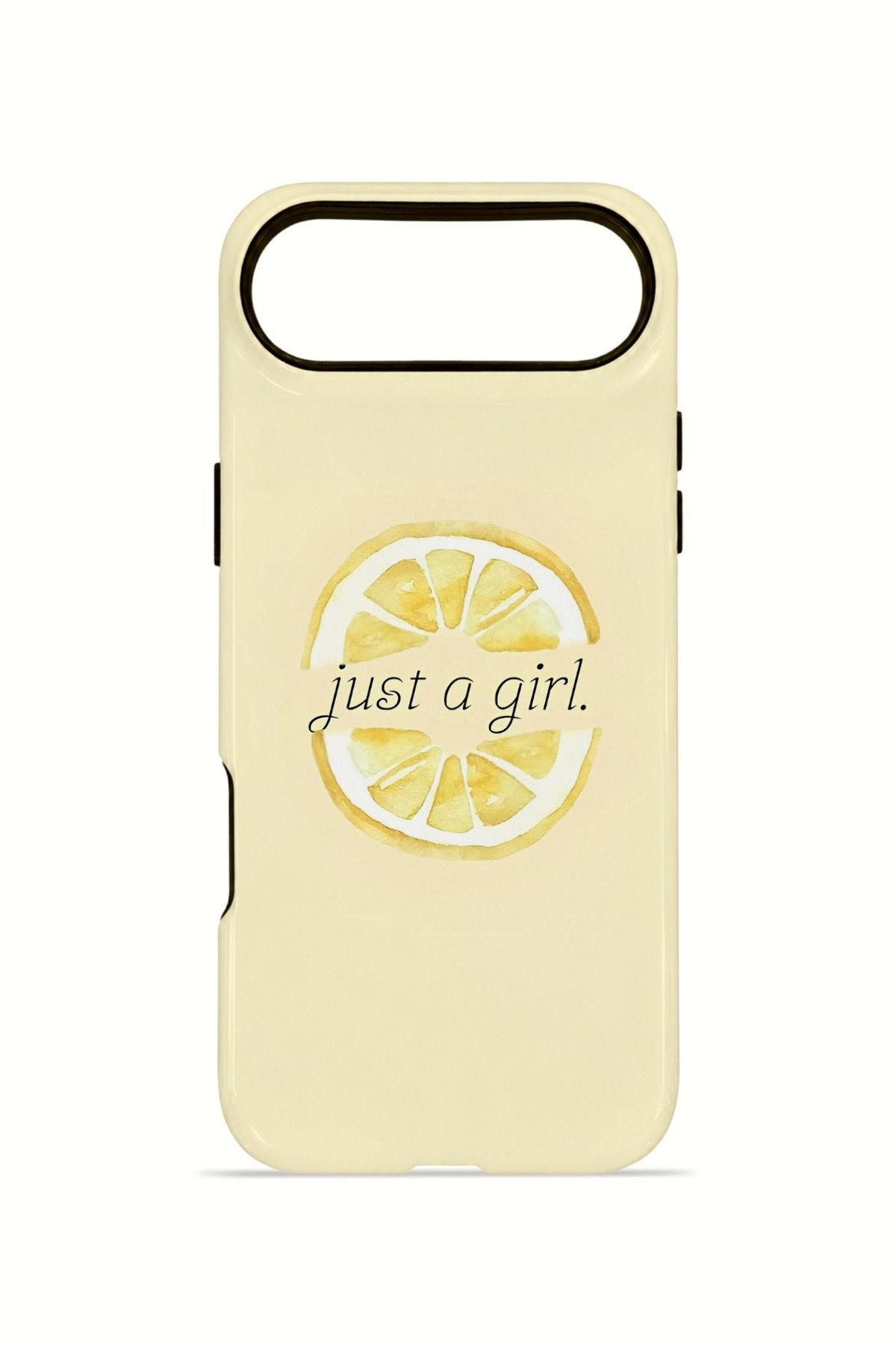 iPhone 17 Air Vorian Çift Katmanlı Kılıf Just A Girl Lemon