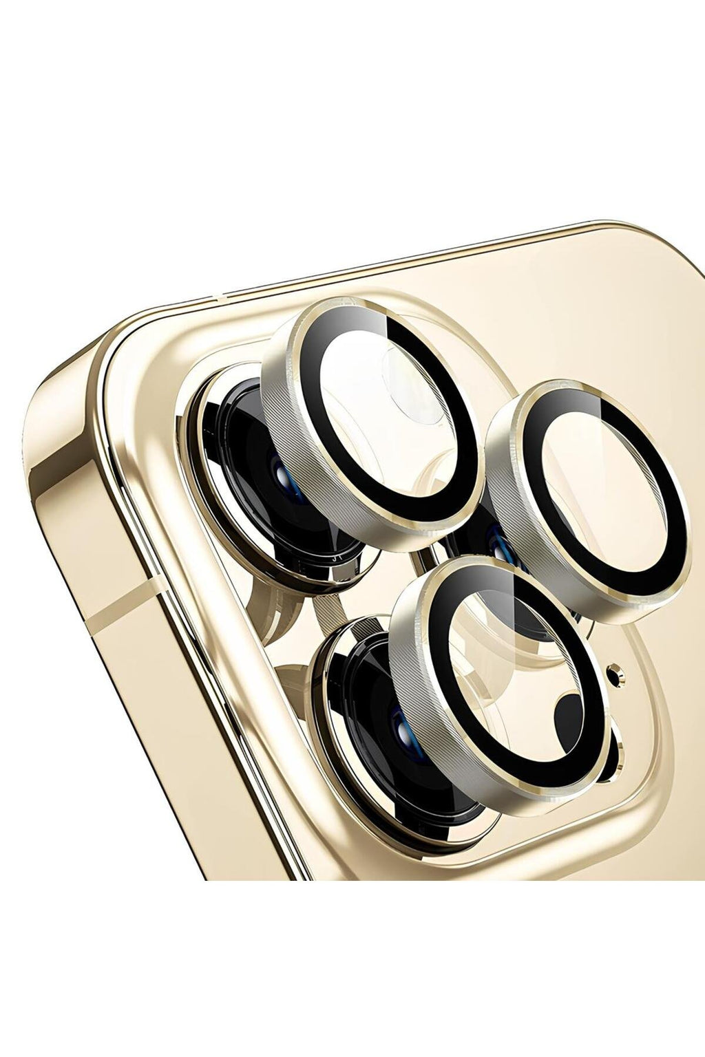 iPhone 13 Pro Sapphire Lens Koruyucu Gold