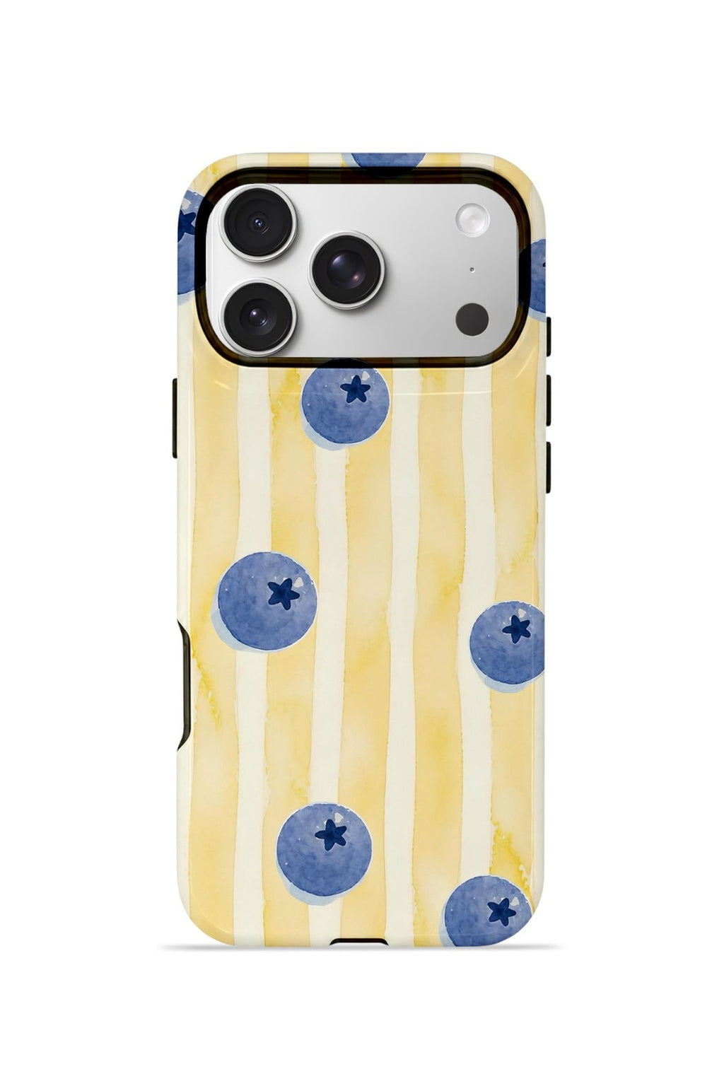 iPhone 17 Pro Max Vorian Çift Katmanlı MagSafe Kılıf Blueberry Sun Stripe