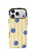 iPhone 17 Pro Max Vorian Çift Katmanlı MagSafe Kılıf Blueberry Sun Stripe