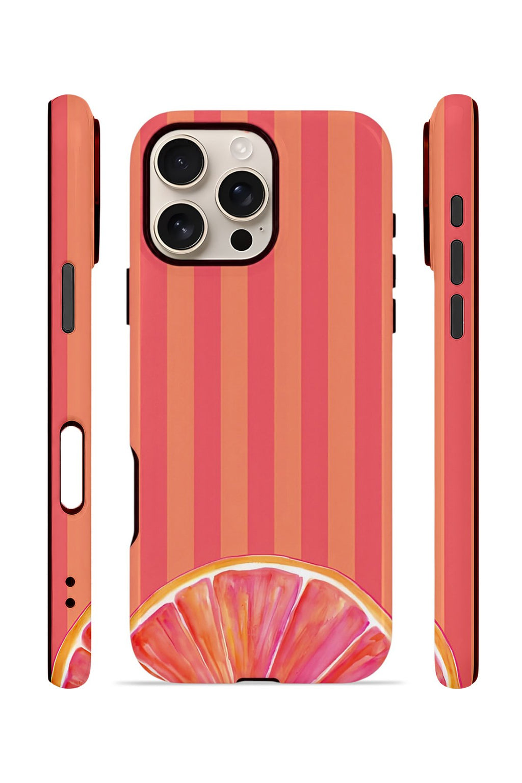 iPhone 16 Pro Vorian Çift Katmanlı Kılıf Grapefruit Sunset