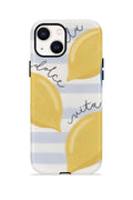 iPhone 15 Vorian Çift Katmanlı Kılıf Dolce Vita Lemon