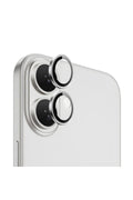 iPhone 16 Plus Sapphire Lens Koruyucu Gümüş