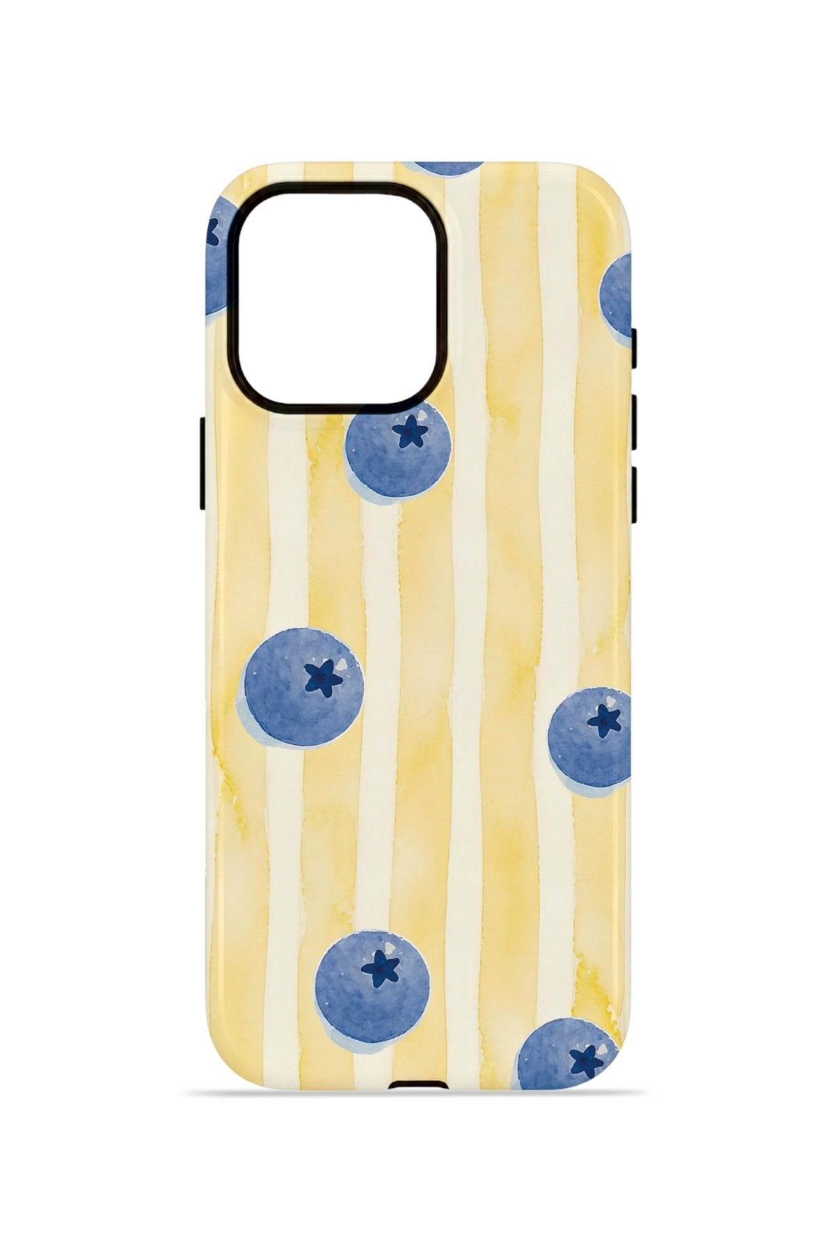 iPhone 15 Pro Vorian Çift Katmanlı Kılıf Blueberry Sun Stripe