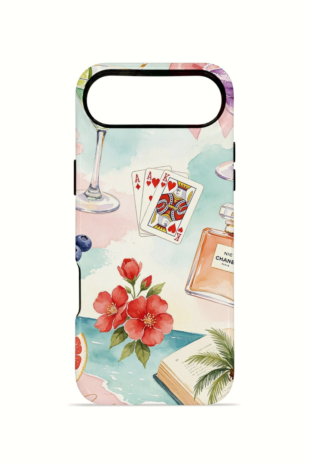 iPhone 17 Air Vorian Çift Katmanlı Kılıf Mediterranean Holiday Collage