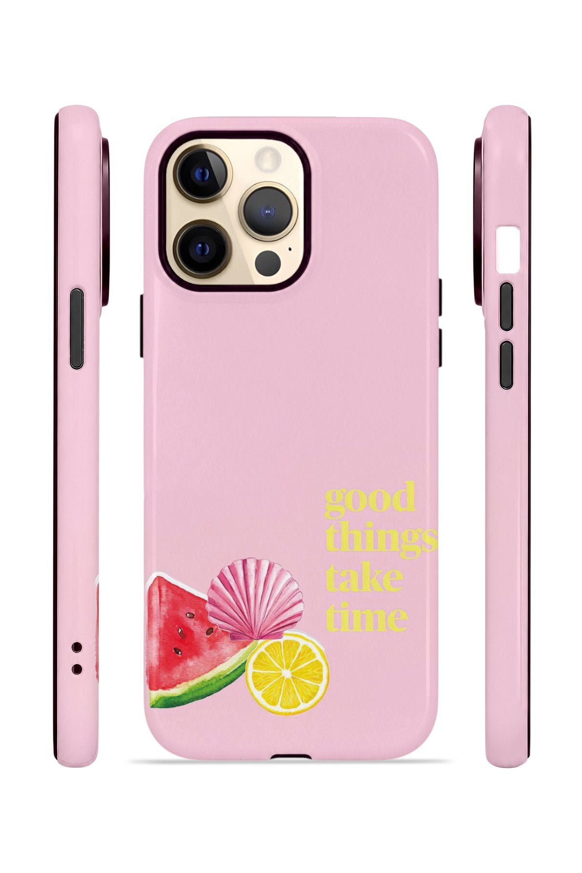 iPhone 13 Pro Max Vorian Çift Katmanlı Kılıf Good Things Fruit Corner