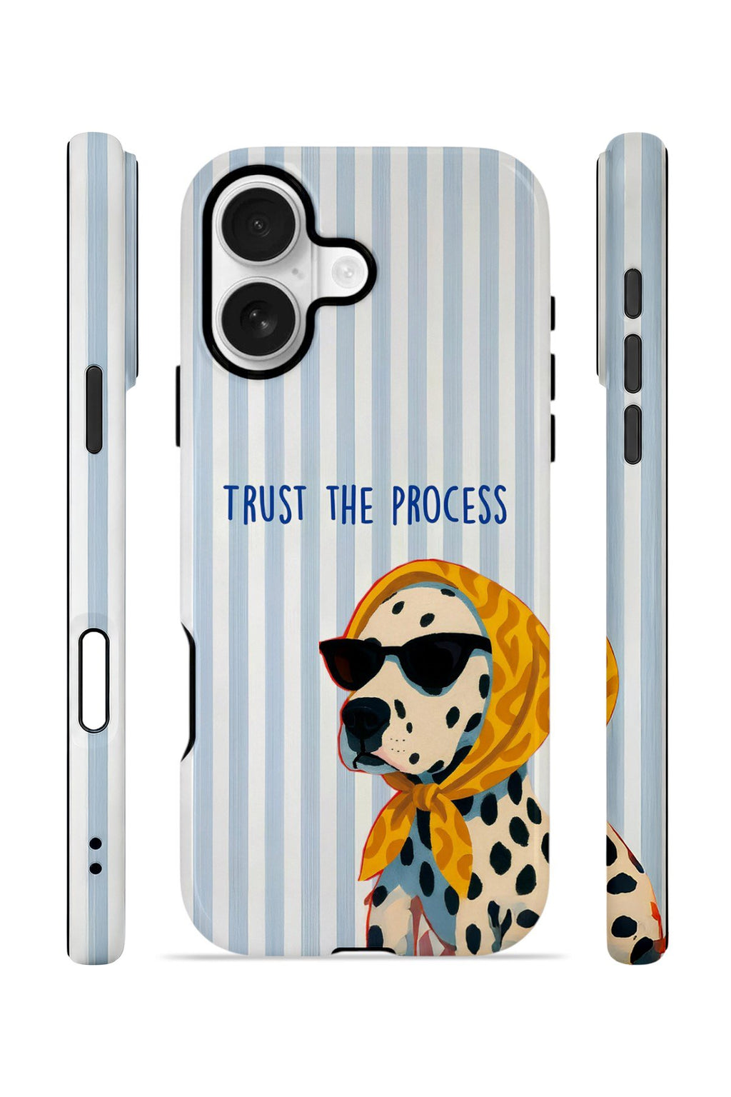 iPhone 16 Vorian Çift Katmanlı MagSafe Kılıf Trust The Process Dalmatian