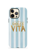 iPhone 12 Pro Max Vorian Çift Katmanlı Kılıf La Dolce Vita Blue