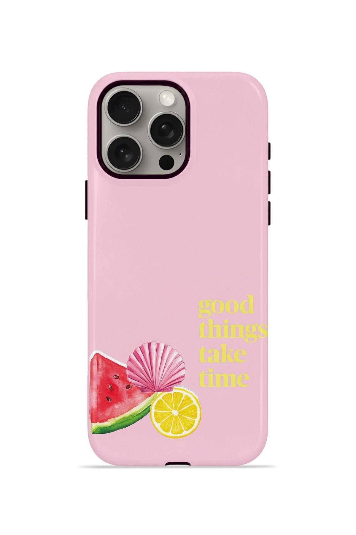 iPhone 15 Pro Max Vorian Çift Katmanlı Kılıf Good Things Fruit Corner