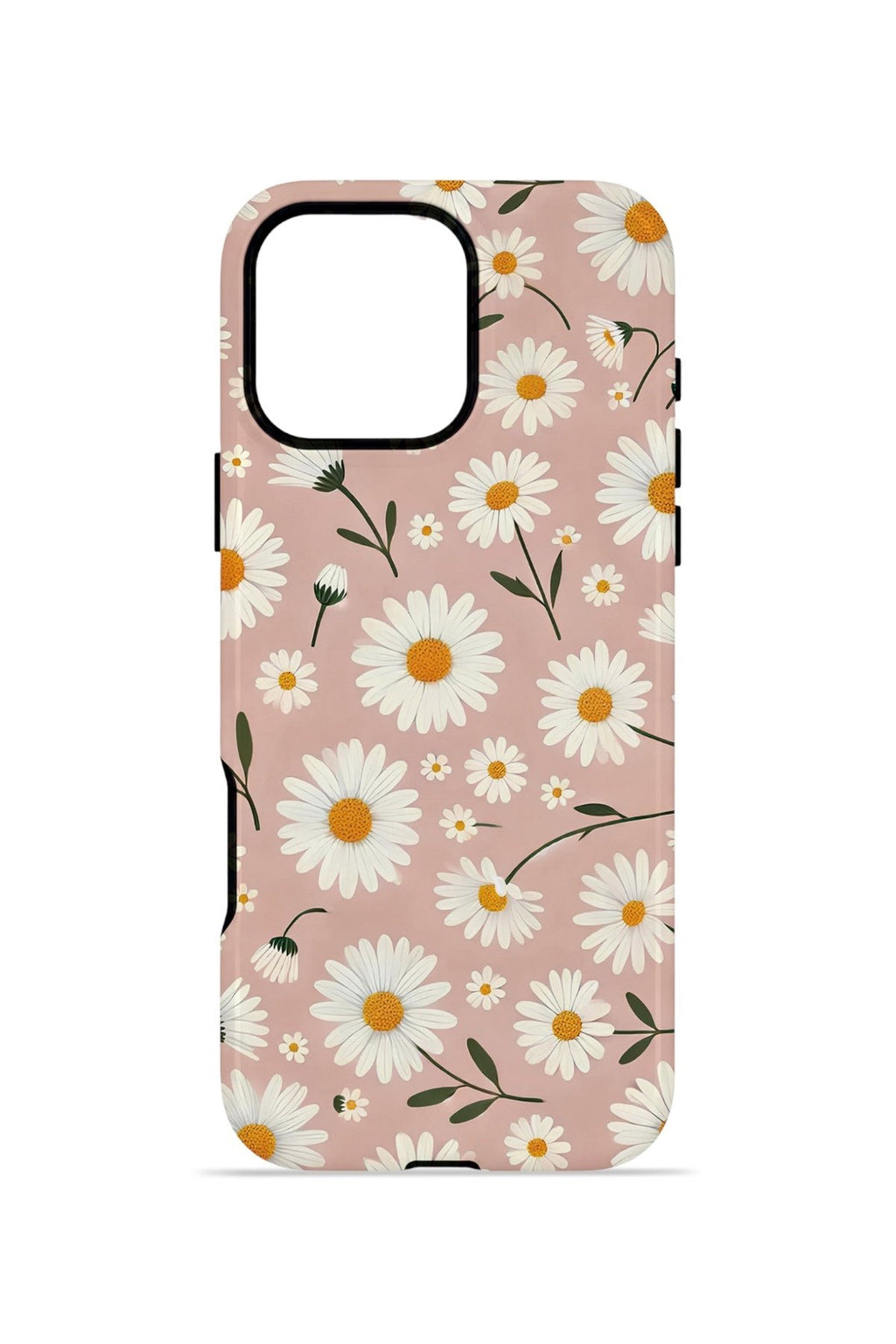 iPhone 16 Pro Vorian Çift Katmanlı Kılıf Daisy Mocha Garden