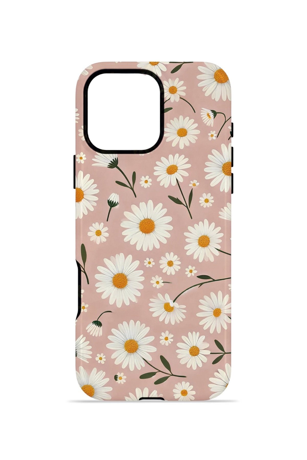 iPhone 16 Pro Vorian Çift Katmanlı Kılıf Daisy Mocha Garden