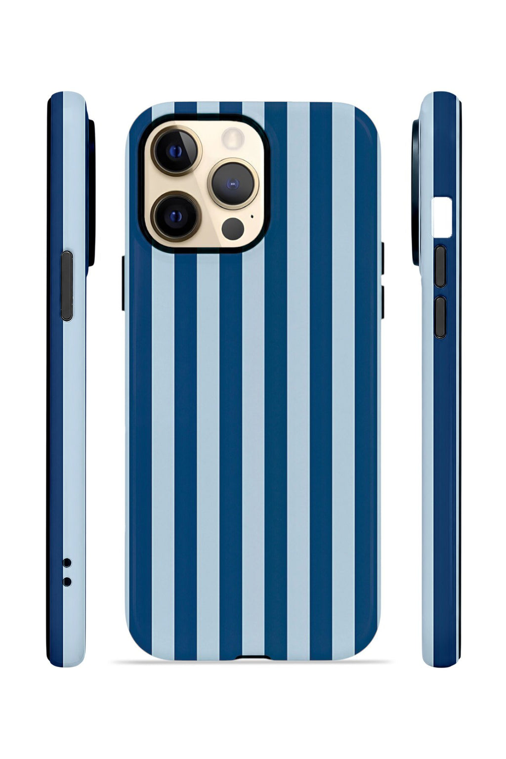 iPhone 14 Pro Vorian Çift Katmanlı Kılıf Deep Blue Riviera