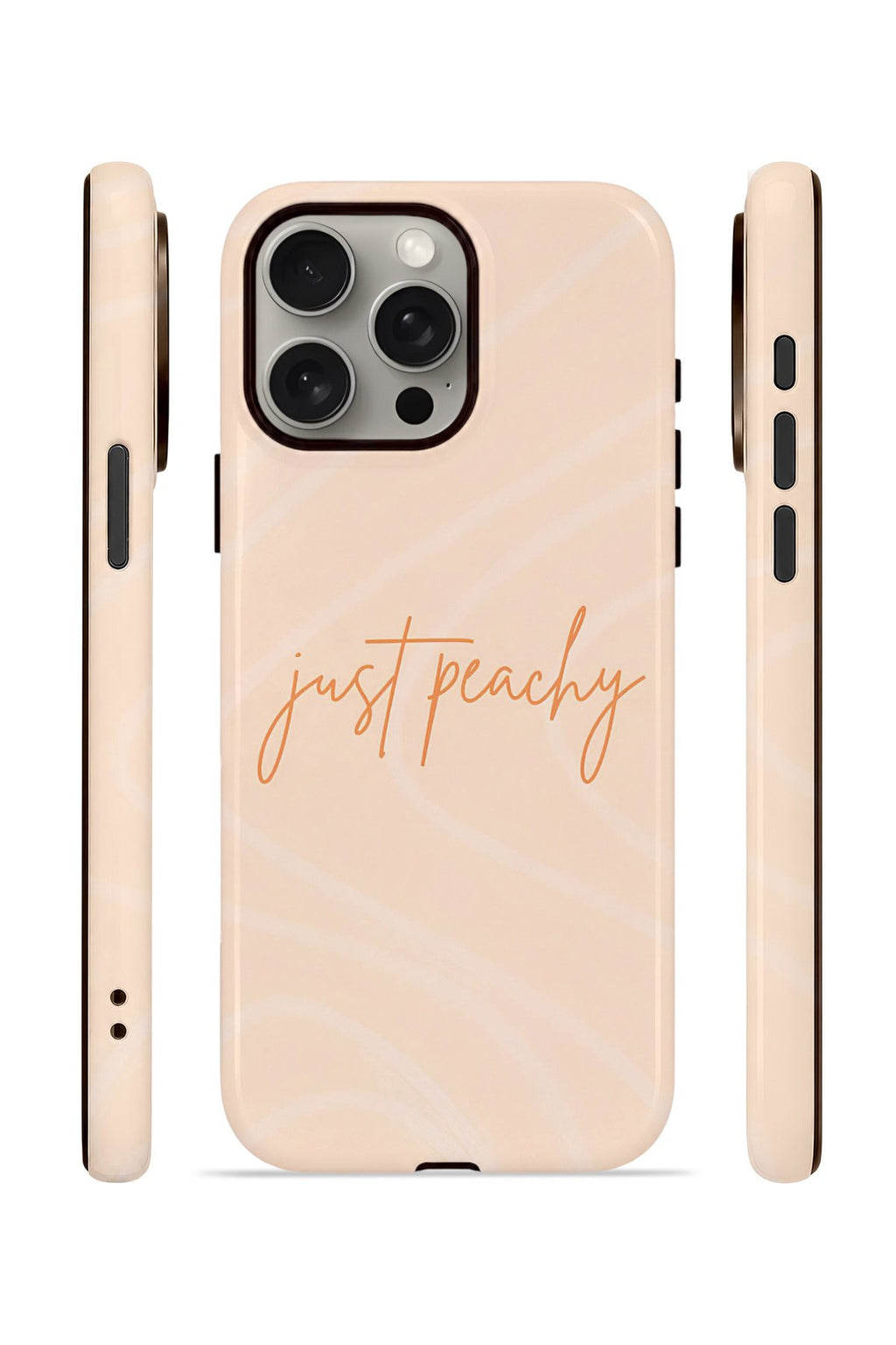 iPhone 15 Pro Max Vorian Çift Katmanlı MagSafe Kılıf Just Peachy