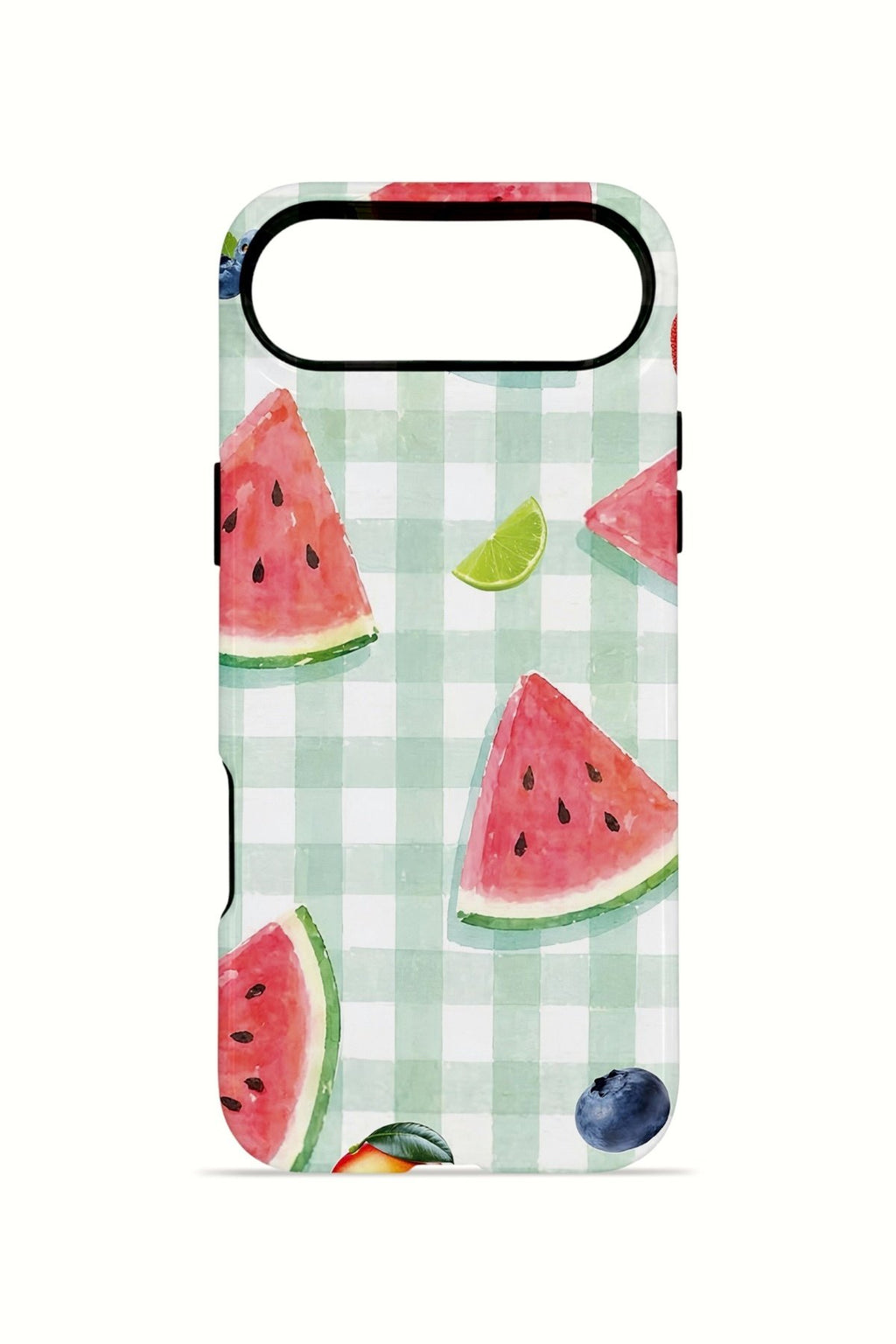iPhone 17 Air Vorian Çift Katmanlı Kılıf Watermelon Picnic Gingham